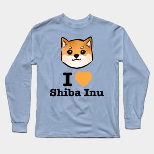 I love Shiba Inu <3 Long Sleeve T-Shirt